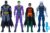 DC Comics, Batman and Robin vs. The Joker and Mr. Freeze, 12-inch Action Figures, Kids Toys for Boys and Girls Ages 3 and Up