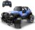 DEERC DE42 Remote Control Car Toy, RC Racing Cars with 80 Min Play Time for Kids, 1:18 Scale 2.4Ghz Off-Road RC Trucks with LED Light Auto Mode, All Terrain SUV Jeep Cars with Storage Case,Blue