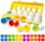 DFQiQiQinH Toddler Toys，Shape and Color Matching Eggs，Educational Montessori Toy for Toddlers and Preschoolers，1-3 Year Old Girl/Boy Gifts