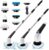 DOOOB Electric Spin Scrubber,2023 New Cordless Voice Cleaning Brush with 8 Replaceable Brush Heads,3 Adjustable Speeds Electric Scrubber with Extension Handle for Bathroom Kitchen, Bathtub, Floor,Car