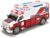 Dickie Toys Ambulance, Ambulance, Ambulance, Rescue Service, Toy car, Light & Sound, Opening Tailgate, Carrying Stretcher, 33 cm, for Children from 3 Years