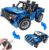 Dimple 2-in-1 Remote Control Building Toy – STEM Toys for 6-12 Year Old Kids – Educational Race Car Truck Toys for Boys & Girls – 353-Piece Learning Construction Kit Birthday Gift for Kids