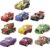 Disney Pixar Cars Mini Racers Derby Racers Series 10-Pack, Small metal movie vehicles for competition and story play, wide character variety, authentic details