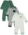 Disney x Amazon Essentials Baby Disney Marvel Cotton Coveralls, 3-Pack Star Wars The Child, 12 Months