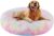 Dog Bed Calming Dog Beds Round Pet Beds for Cats or Medium Large Dogs, Donut Cat Bed Anti-Anxiety Donut Dog Cuddler Bed Warming Cozy Faux Fur Bed with Waterproof & Anti-Slip Bottom