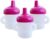 Doll Buddies Doll Sippy Cup for Baby Alive Dolls | Sippy Cup Baby Doll Accessories Compatible with Baby Alive Dolls That “Drink” and “Wet” | Doll Sippy Cup can be Filled with Water | 3 Pack