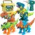 Dreamon Take Apart Dinosaur Toys for Kids 5-7 and 3-5 – Dino Building Toy Set for Boys and Girls with Electric Drill Strorage Box – Construction Play Kit Stem Learning Gifts for Kids