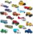 Driven by Battat – Pocket Fleet 1 – 20 Mini Toy Vehicles – Camper Van, Construction Trucks, Cement Mixer, Monster Truck, Race Car & More – Gift Toy Car Playset for Boys & Girls Age 3+ [pack of 1]