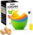 Egg Poacher – Easy Silicone Egg Poacher Cups with Ring Standers，Food Grade Poached Egg Poacher Insert Microwav,Poached Eggs Accessory cookware Poached Egg Maker with Extra Oil Brush, BPA Free, 4 Pack