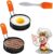 Egg Ring, Cozii 2 Pack Stainless Steel Egg Ring Molds with Anti-scald Handle with an Oil Brush Non Stick Metal Shaper Circles for Fried Egg McMuffin Sandwiches,Frying Or Shaping Eggs,Breakfast Household Kitchen Cooking Tool Omelette