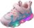 EnJoCho Baby Toddler Girls Boys Mesh Sneakers Kids LED Light Up Shoes Led Luminous Sport Sneakers Running Shoes 1-6 Years