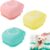 FANKUTOYS 3pcs Pet Bath Massage Brush, Dog Cat Pet Puppy Bath Brush Scrubber, Pet Clean Brush Shampoo Dispensing Soft Silicone Grooming Deshedding Cleaning Washing Hair Fur Comb For Dogs And Cats