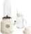 FRIGIDAIRE ESMM100-CREAM Retro Smoothie Maker Blender with Mason Jar, Perfect for Shakes and Smoothies, 300-Watt, Cream