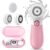 Face Brush Electric Face Cleansing Brush Skin Cleansing Scrub with 3 Brush Heads TOUCHBeauty Spin Brush for Deep Cleansing Exfoliation, Facial Cleanser Brush for Massaging