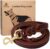 Fairwin Braided Leather Dog Training Leash 6 Foot – Best Dog Leather Leashes No Pull for Large Small Dogs (3/4″ Width, Brown)