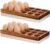 Fasmov 2 Pack 36 Cups Egg Tray, Acacia Wood Egg Holder, Deviled Eggs Tray Rustic Wooden Egg Storage Egg Container for Freezer Kitchen Countertops Cabinets