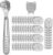 Foot Care Pedicure Shaver Stainless Steel Foot Remover Heel Razor Callus Shaver Sets Including 1 Callus Shaver 1 Foot File Heads 50 Replacement Blades Care Tools Steel Handle Hard Skin for Hand Feet