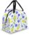 Fresh Floral Pattern Lunch Bag Reusable Lunch Box for Adult Kids Insulated Meal Tote Kit for Work School Picnic