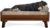 Furhaven Medium Mid-Century Modern Style Elevated Dog Bed Frame – Walnut, Medium