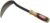 Garden Tool – Hand Hoe，Sickle is Perfect for Weeding and Cultivating. The Blade Edge is Very Sharp