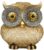 Garwor 6″ Gold Owl Figurine, Accent Owl Decor Sculpture for Living Room Tabletop Mantel, Animal Sculpture Gift for Birds Lovers, Home Office Bookshelf Decoration