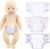 Gearmax 4 Pcs Baby Doll Nappies,Doll Accessories Set for Dolls 14-16 Inch