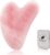 Gua Sha Rose Quartz Massage Tool, Facial Tool for Scraping and SPA Acupuncture Therapy, Heart Shape Rose Quartz Trigger Point Treatment on Face (Rose Quartz)