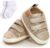 HHLE Baby Boys Girls PU Leather Moccasins Sneakers Soft Rubber Sole Toddler Shoes Infant First Walking Outdoor Shoes