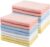 HOMEXCEL Baby Burp Cloths 16 Pack,Extra Absorbent Soft Coral Fleece Burping Cloths for Newborn Baby Girl Boy, 20 x 10 Inch Large Hand Washcloths Gentle on Baby Sensitive Skin