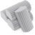 HUAKENER 4 Pack Damp Duster, Reusable Cleaning Sponge, Dusters for Cleaning Blinds, Glass, Baseboards, Vents, Railings, Mirrors, Window Track Grooves (Grey)