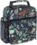 Hap Tim Insulated Lunch Bag Women, Reusable Lunch Box for Women & Men, Adluts Lunchbox for Office Work School, Portable Lunchbag for Kids Boys Girls Toddler, Black Floral（CA18654-BF）