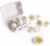 Hape Egg Carton | 3 Hard-Boiled Eggs with Easy-Peel Shell & 3 Fried, Wooden Realistic Educational Toy for Children 3+, White and Yellow (E3156)