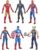 Hasbro Marvel Titan Hero Series Action Figure Multipack, 6 Action Figures, 12-Inch Toys, Inspired by Marvel Comics, for Kids Ages 4 and Up, F2861