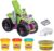 Hasbro Play-Doh Wheels Chompin’ Monster Truck Toy for Kids 3 Years and Up with Car Accessory and 4 Non-Toxic Colors Including Terrain Color, F1322