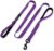 Heavy Duty Dog Leash Reflective Nylon Dog Leash Padded Handle 6 ft Long Perfect for Medium to Large Dogs.