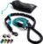 Heavy Duty Rope Leash for Large and Medium Dogs with Anti-Pull Bungee for Shock Absorption – No Slip Reflective Leash for Outside – Suitable for Dog Training and Walking (Teal, for 1 Dog)