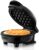 Holstein Housewares Personal Non-Stick Waffle Maker, Black – 4-inch Waffles in Minutes