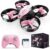 Holy Stone Mini Drone for Kids and Beginners HS210 Pink RC Nano Quadcopter Indoor Small Helicopter Plane with Auto Hovering, 3D Flip, Headless Mode and 1 Rechargeable Battery, Great Gift Toy for Boys and Girls