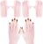 Homelove UV Shield Gloves for Gel Manicure, Light Protection Gloves for Gel Nail Lamp