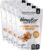 HoneyBar Snack Bites, Almond Salted Caramel, Gluten Free, Non GMO, Plant Protein Energy Bars, 162 g, Almond Salted Caramel (Almond Salted Caramel, 162 g (Pack of 4))