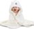 Hooded Baby Towel, Baby Towels Newborn, Baby Bath Towel with Hood, Baby Bath Towels Wrap, Blanket for Baby, Baby Beach Towel, Hooded Bath Towels for Boy and Girl, Newborn,31.5″×31.5″ (White)