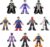 Imaginext DC Super Friends Batman Figure Multipack, Ultimate Hero Villain Match-Up, 10 Characters & 10 Accessories for Ages 3Y+