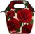 Insulated Lunch Box, Fresh Blooming Red Rose Flowers Reusable Cooler Waterproof Thermal Meal Kit With Smooth Zipper, Leakproof Lunch Bag For Kids/Adults