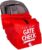 J. L. Childress Gate Check Air Travel Bag for Car Seats, Red