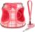 JdotMIN Plaid Step-in Dog Harness and Leash Set, for Small Dog and Cat Vest Harness No Pull, Escape Proof, for Walking Puppy and Kitten, for Travel and Car, Harnais Pour Chien (Pink, S)