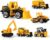 Jenilily Alloy Construction Engineering Truck Models Mini Pocket Size Play Vehicles Cars Toy, Early Educational Toy for Kids Toddlers Boys Gift (6Pcs Set)