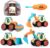 JoyGrow Take Apart Toys,4 pcs DIY Truck Car Toys Set for 3 4 5 6 7 Year Old Boys Girls, Construction Engineering STEM Learning Toys Building Play Set for Kids Children with Carry Case (Candy)