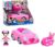 Just Play Disney Junior Mickey Mouse Funhouse Transforming Vehicle, Minnie Mouse, Pink Toy Car, Preschool