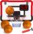 KAEGREEL Indoor Basketball Hoop for Kids 3 4 5 6 7 8 9 10 11 12 Year Old Mini Basketball Hoop & Balls Net Over The Door Room Basketball Interieur Game Gifts Toys for Boy Girl