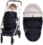 KZ Dotnz Weatherproof Footmuff with Temperature Control, Winter Warm Baby Stroller Warmer, Stroller Accessories, Best, New Born Baby Gifts